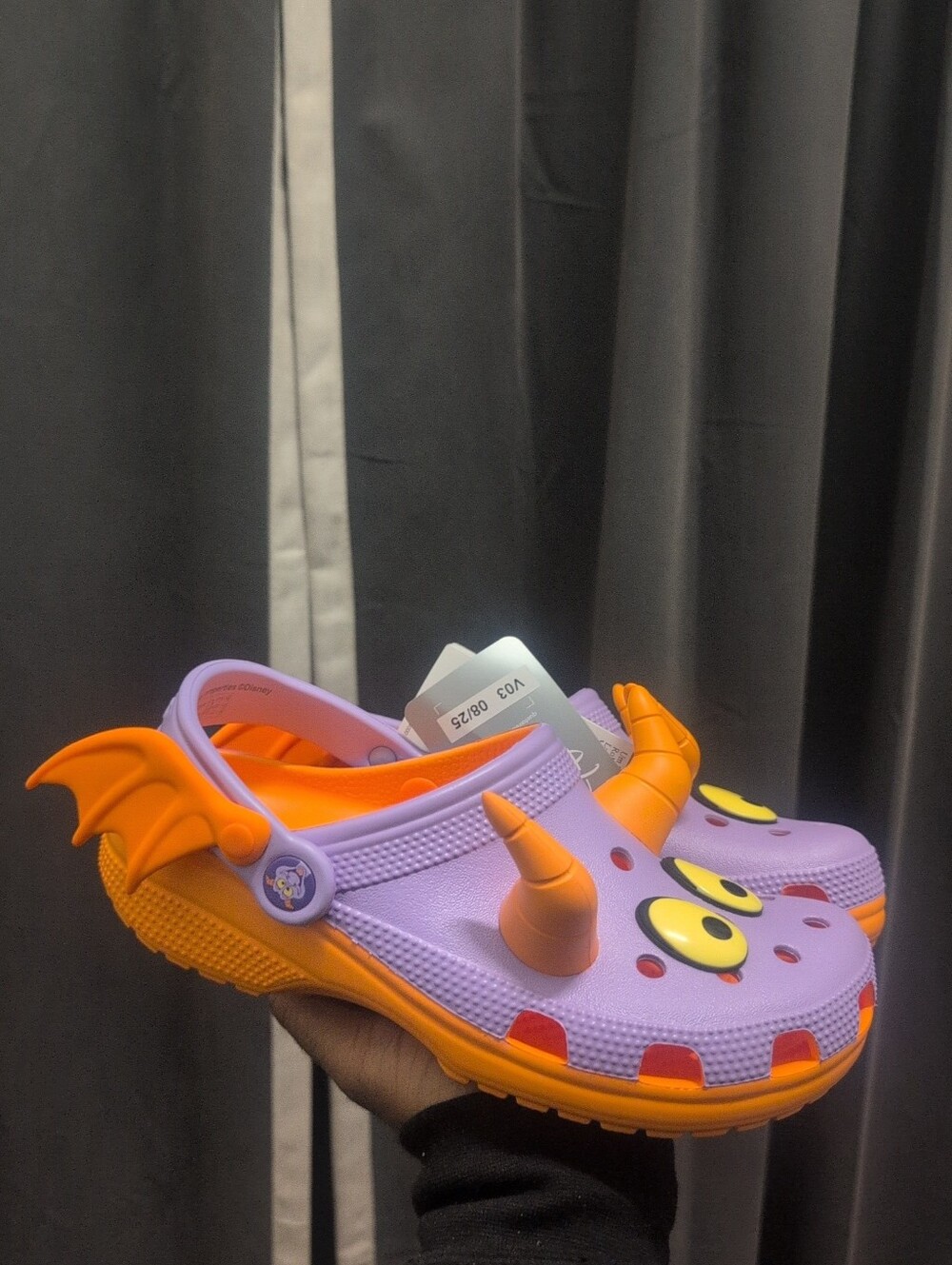 Men's Disney Parks Figment Crocs Clogs Size 5 Mens / 7 W